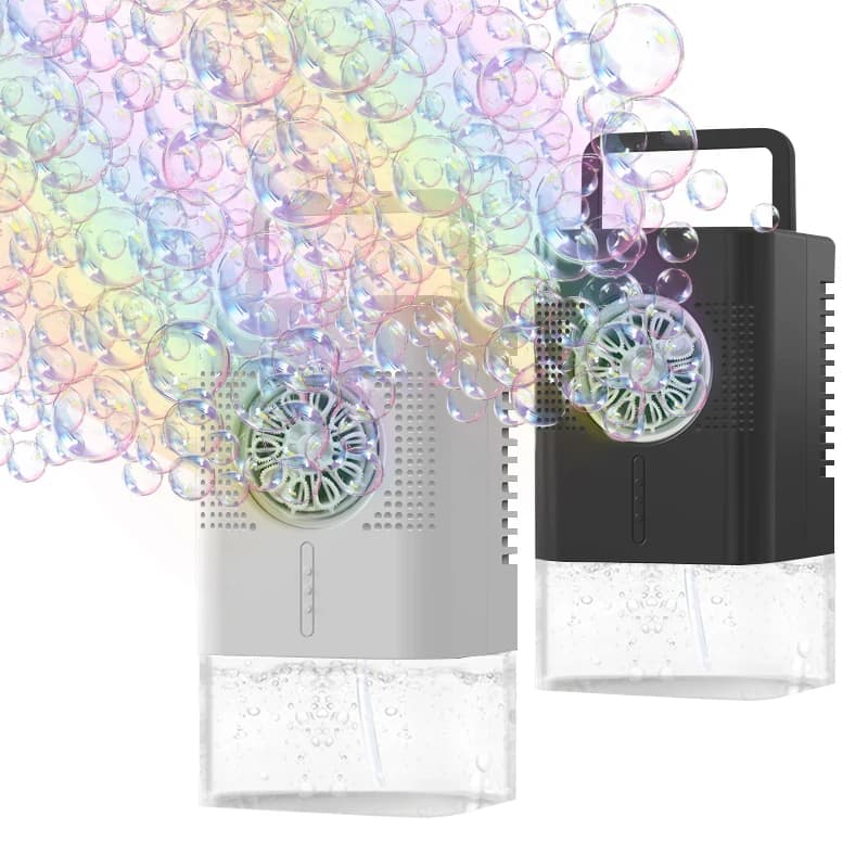 VELORA BubbleBurst Handheld Bubble Machine