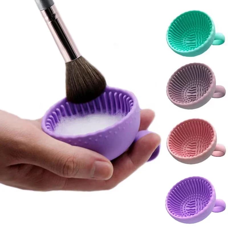 VELORA CleanSwirl Silicone Makeup Brush Cleaner