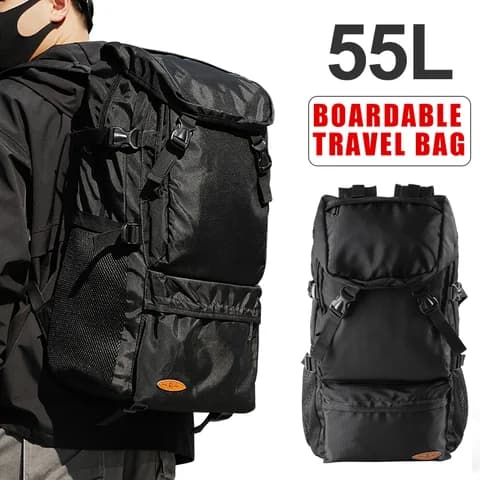 55L Waterproof Hiking & Travel Backpack