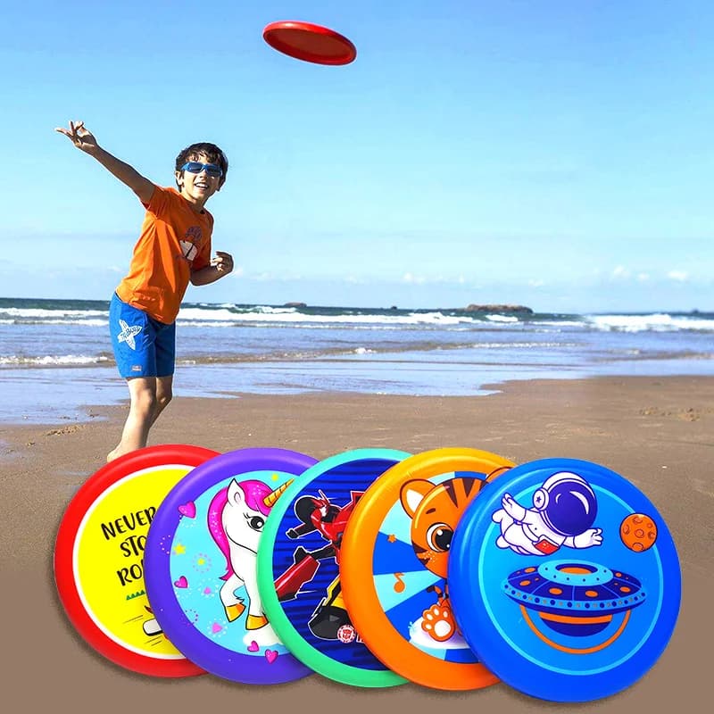 VELORA SkyDisc Soft Safety Flying Disc for Kids