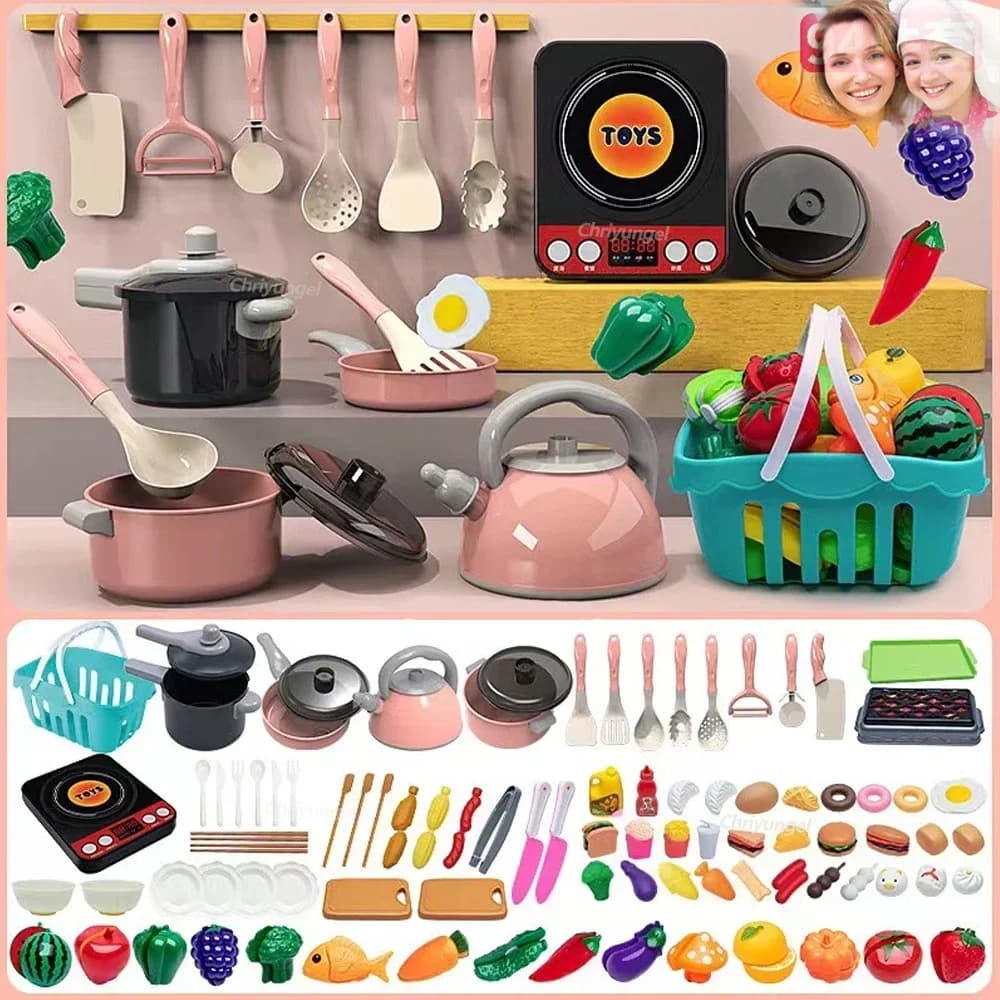VELORA ChefKids Play Kitchen Accessories Set